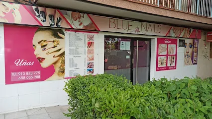 Blue Nails