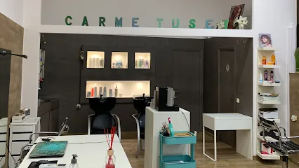 Carme Tuset, Peluquería