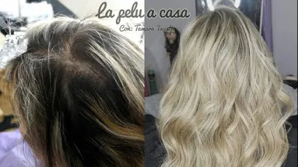 La pelu a casa