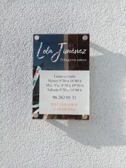 Peluquería Lola Jimenez