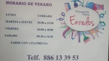 Peluqueria mixta Enredos