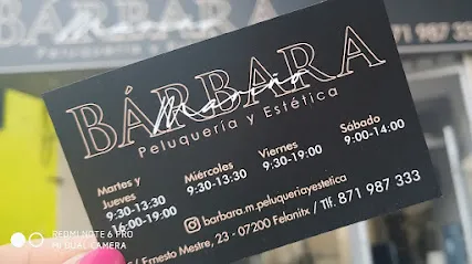 Peluquería y Estética Bárbara Mariño